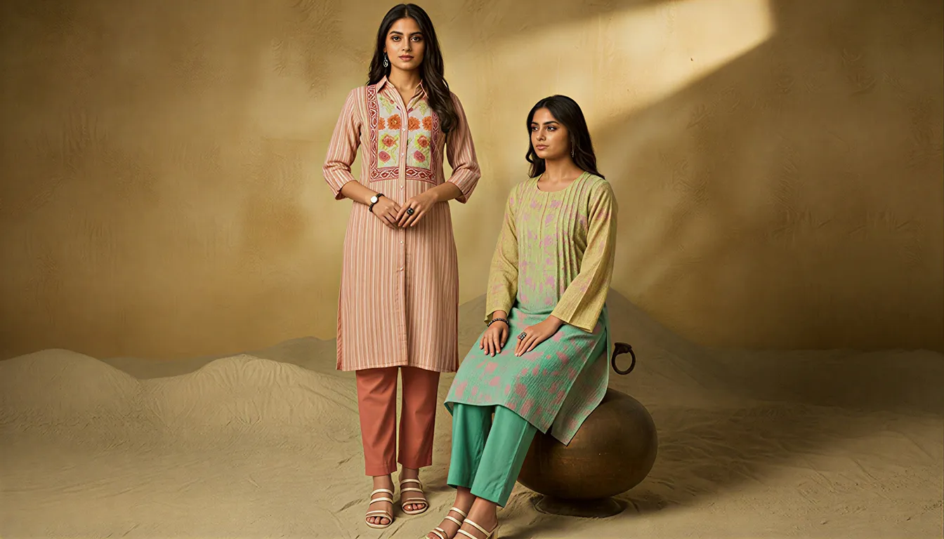 Elegant Office Wear in Indian Style with Pirra