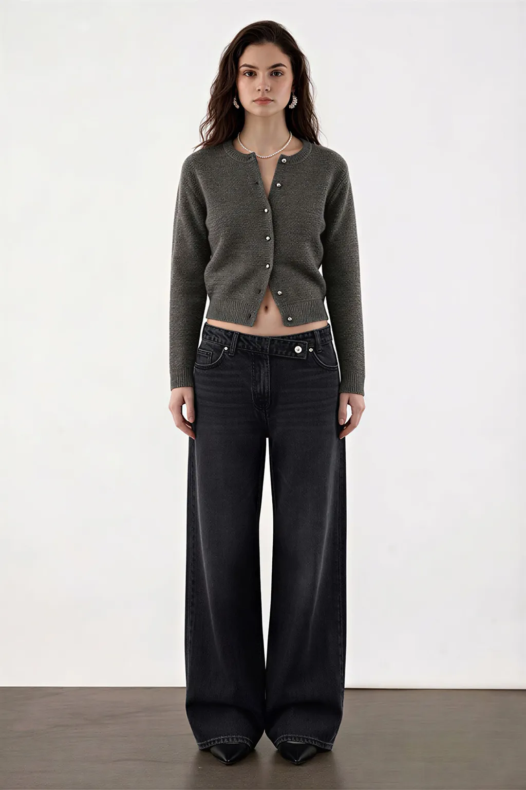 Button Knit Cardigan