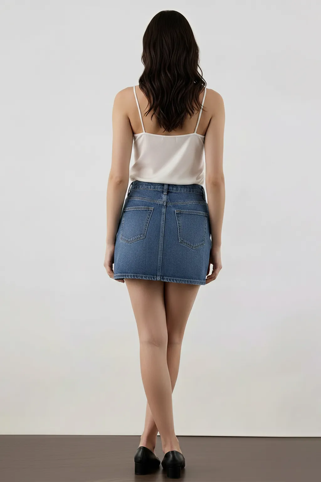 Classic Denim Mini Skirt